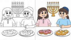 Hanukkah Coloring Pages