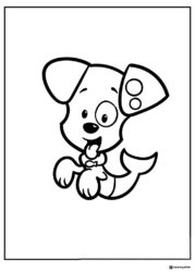 Bubble Guppies coloring page of Bubble Puppy