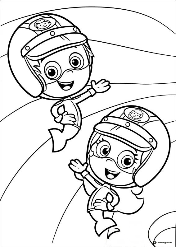 136 Bubble Guppies Coloring Pages – Free Printable PDF Sheets