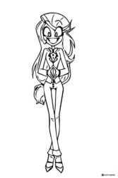 Charlie Hazbin Hotel Coloring Sheet in a suit