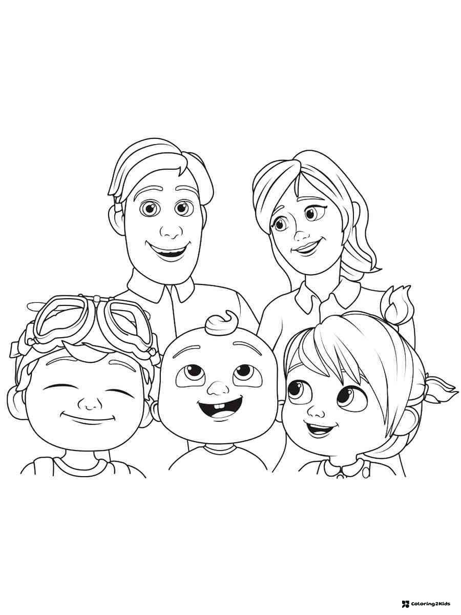 151 Cocomelon Coloring Pages – Free Printable PDF Sheets
