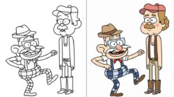 Gravity Falls Coloring Pages