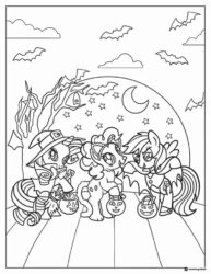 Halloween My Little Pony trick or treating