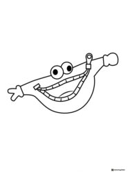 Inside Out 2 measuring tape character coloring