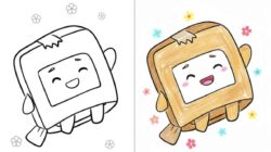 LankyBox Coloring Pages