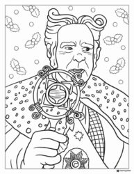 Mayor Augustus Maywho Coloring Page
