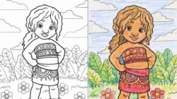 Moana Coloring Pages