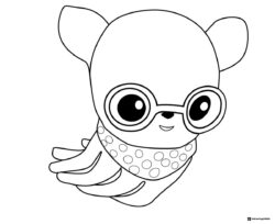 Octonauts Inkling Coloring Page