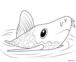 Octonauts Kwaziis Gup B Coloring Page