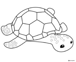 Octonauts sea turtle coloring page