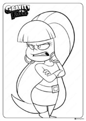 Pacifica Northwest Coloring Page angry