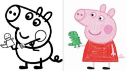 Peppa Pig Coloring Pages