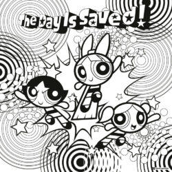 Powerpuff Girls The Day Is Saved Coloring Page