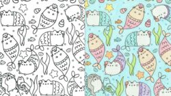 Pusheen Coloring Pages