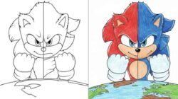 Sonic 3 Coloring Pages