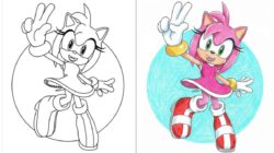 Sonic Coloring Pages
