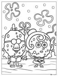 SpongeBobs parents Coloring Sheet