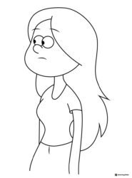 Wendy Corduroy Coloring Page