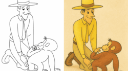 curious george coloring pages