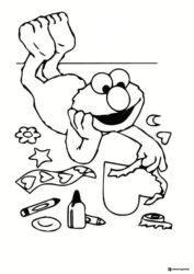 lmo drawing and coloring sheet