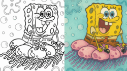 spongebob coloring pages